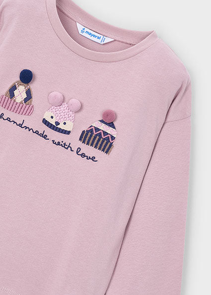 Mayoral Langarmshirt mit Stickerei