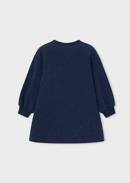Mayoral Sweatshirtkleid mit Stickerei