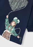 Bild in Galerie-Betrachter laden, Mayoral Sweatshirtkleid mit Stickerei
