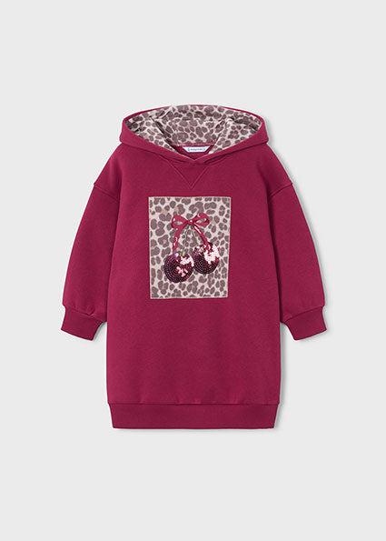 Mayoral Sweatshirtkleid mit Kapuze