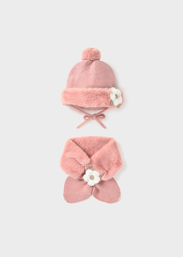 Mayoral Mütze & Schal Set - Rosa