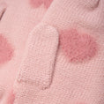 Bild in Galerie-Betrachter laden, Minymo "Woll-Handschuhe" mit Herzchen - Misty Rose
