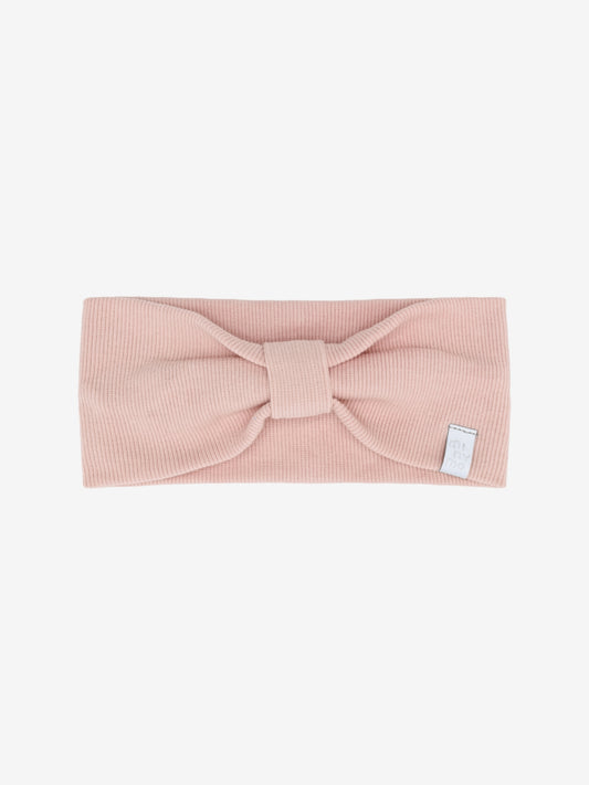 Minymo Haarband mit Zierschleife - Peach Whip