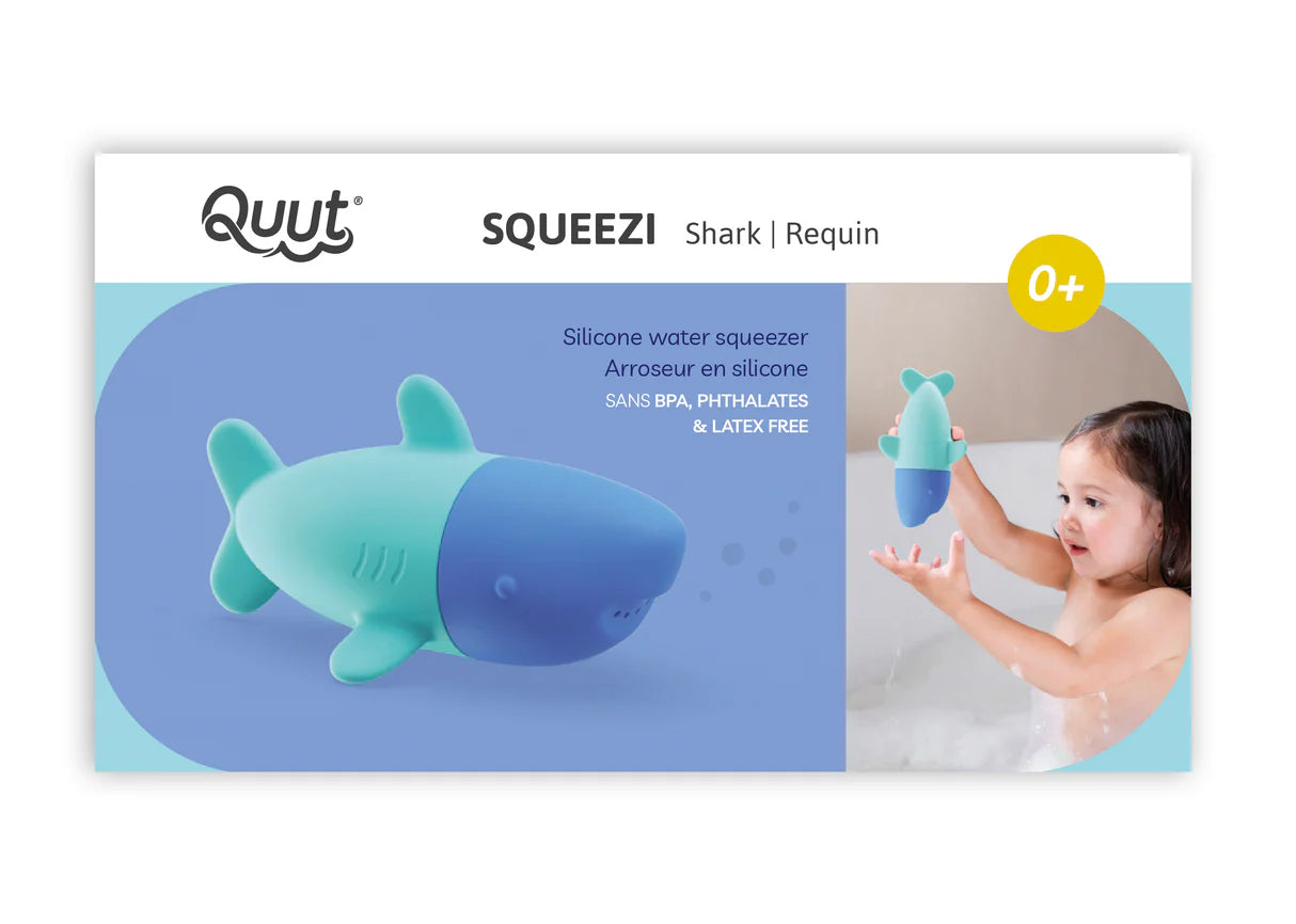 Quut Badespielzeug "Squeezi Hai"