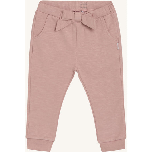 Hust & Claire Jogginghose mit Schleife am Bündchen - Dusty Rose