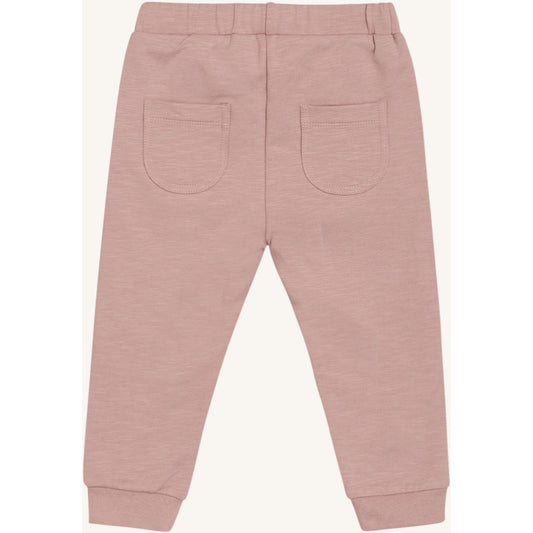 Hust & Claire Jogginghose mit Schleife am Bündchen - Dusty Rose