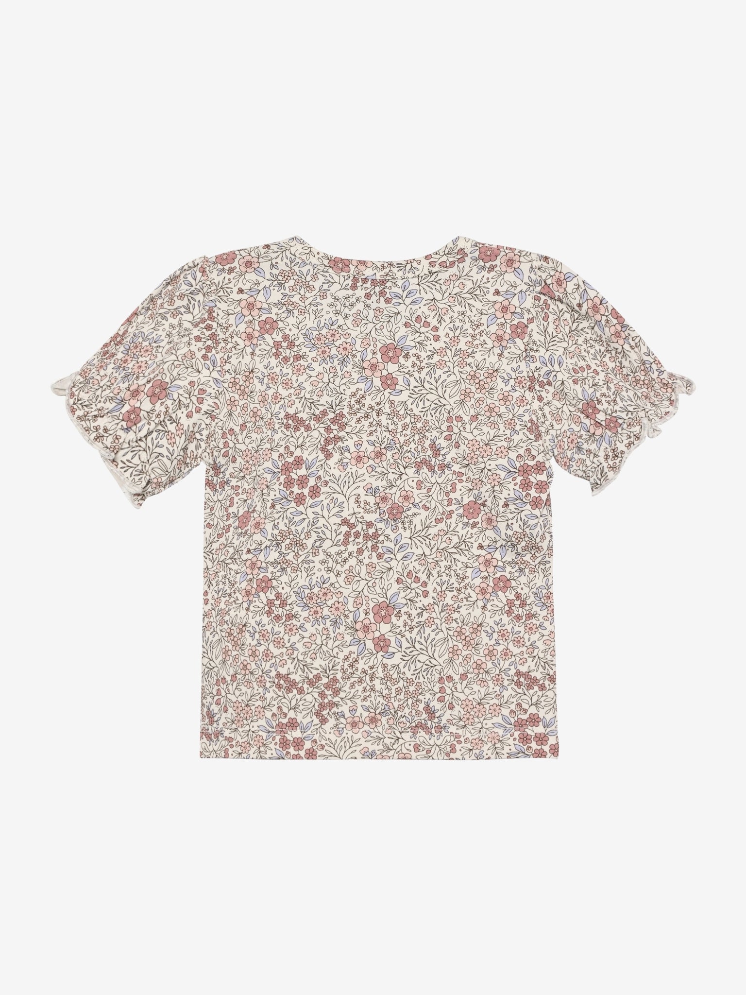 En Fant T-Shirt - Allover Druck Eggnog