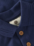 Bild in Galerie-Betrachter laden, En Fant Body kurzarm im Polostyle - Medieval Blue
