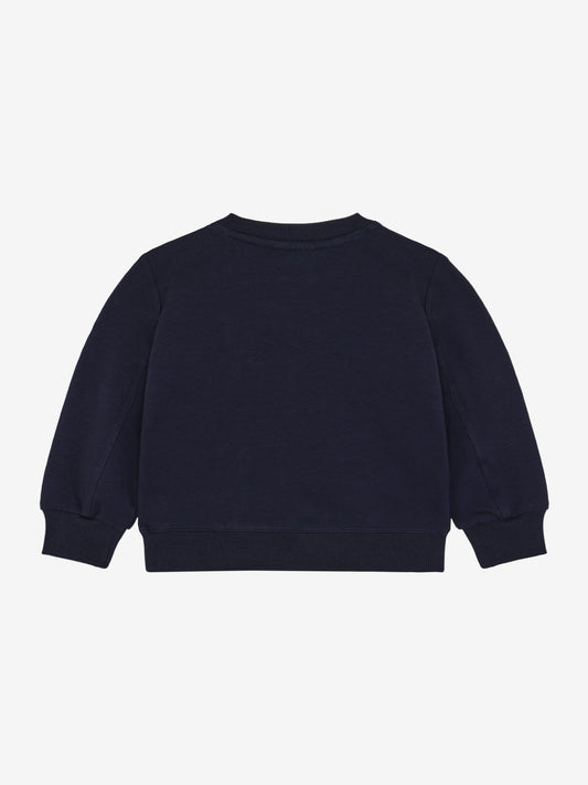 En Fant Sweatshirt mit Druck & Stickerei - Pariser Nacht
