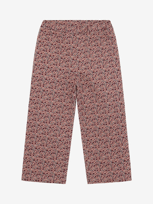 En Fant Hose mit einem Allover Druck - Adobe Rose