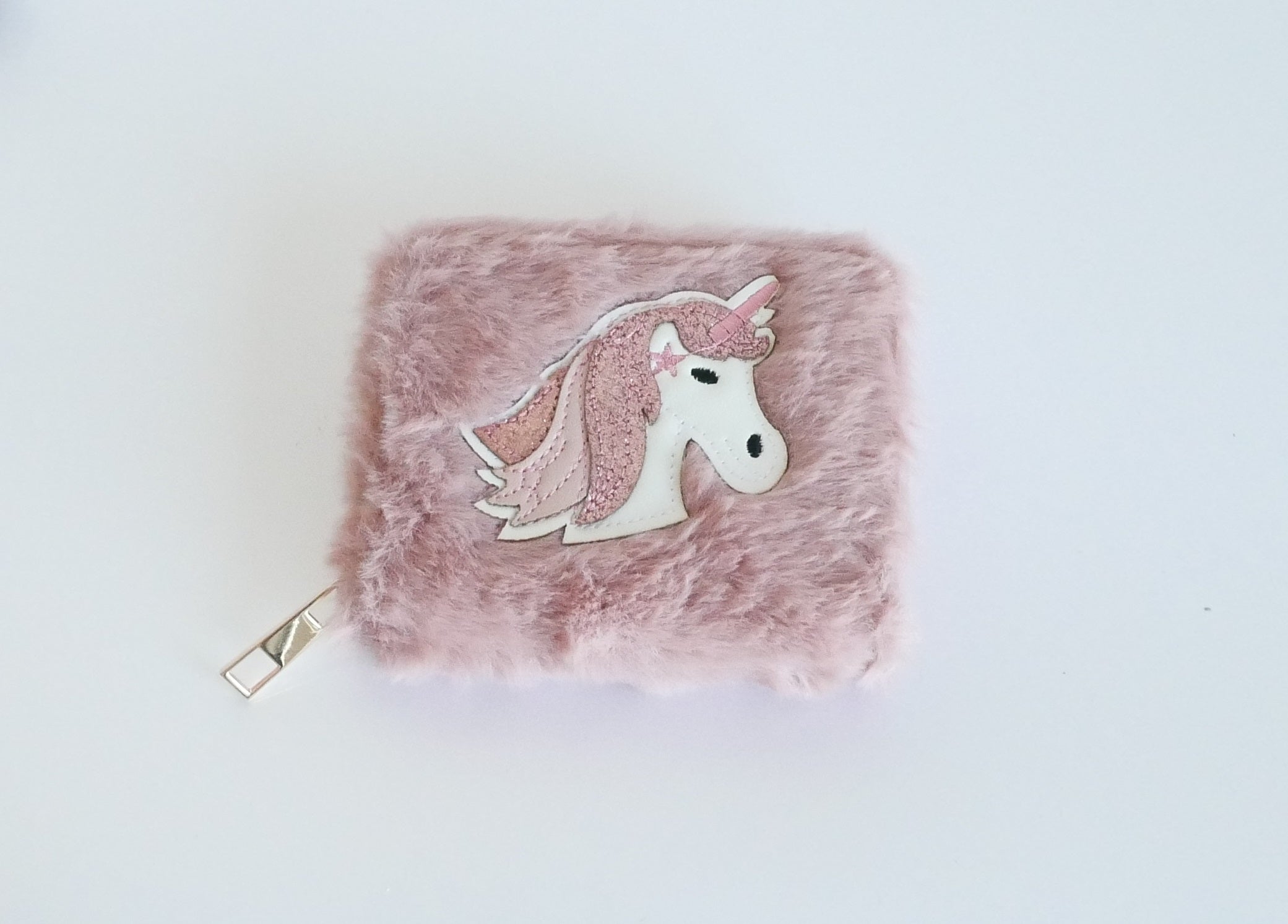 KisMe "Geldbörse Plüsch Einhorn" - Rosa