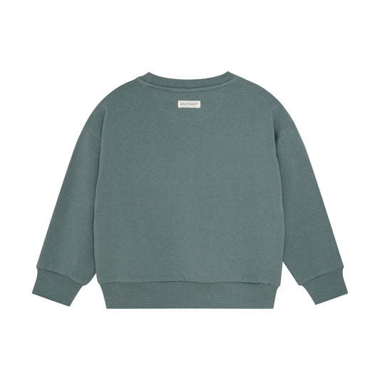 En Fant "Sweatshirt" mit Dino - Balsam Green