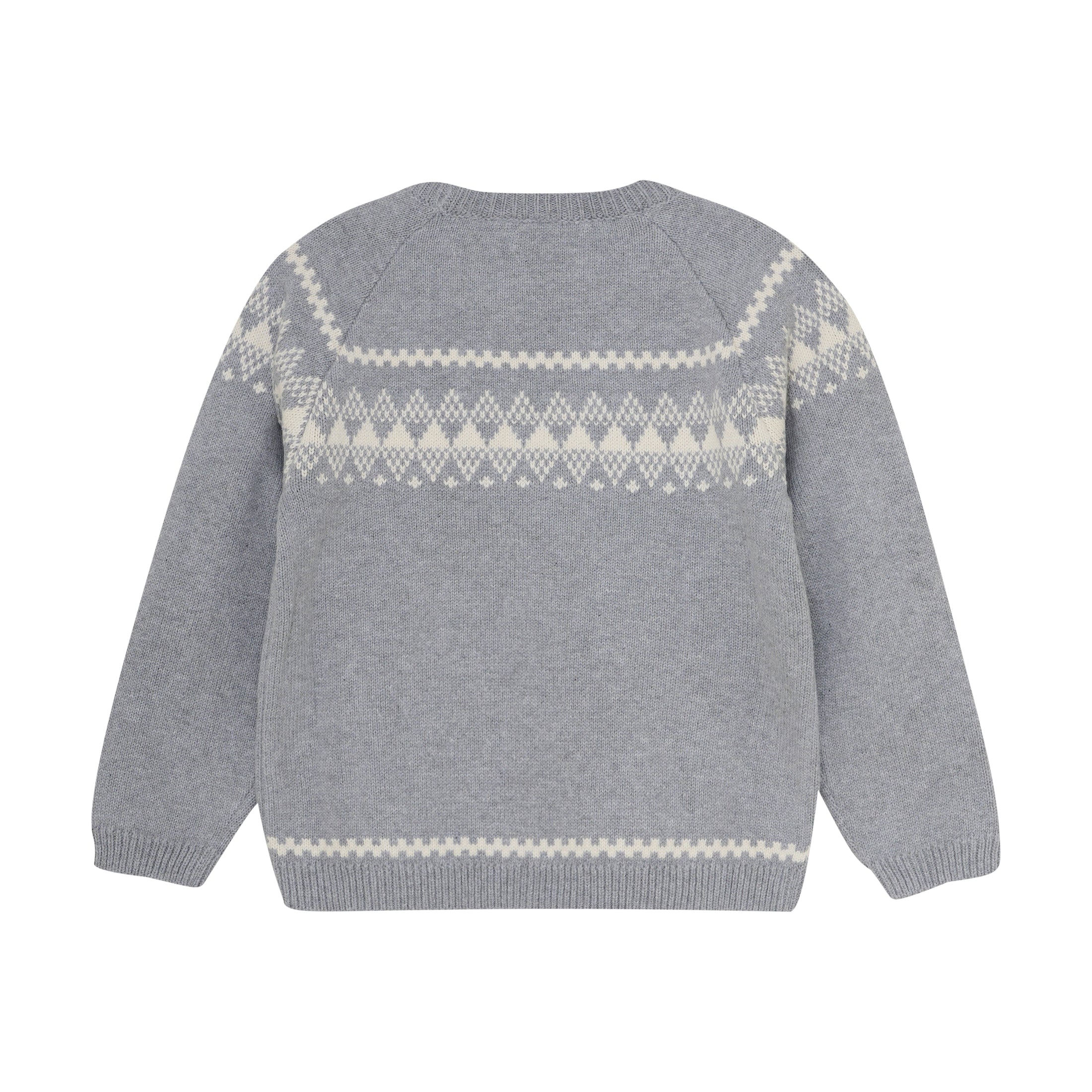 En Fant "Strickpullover" - Light Grey Melange