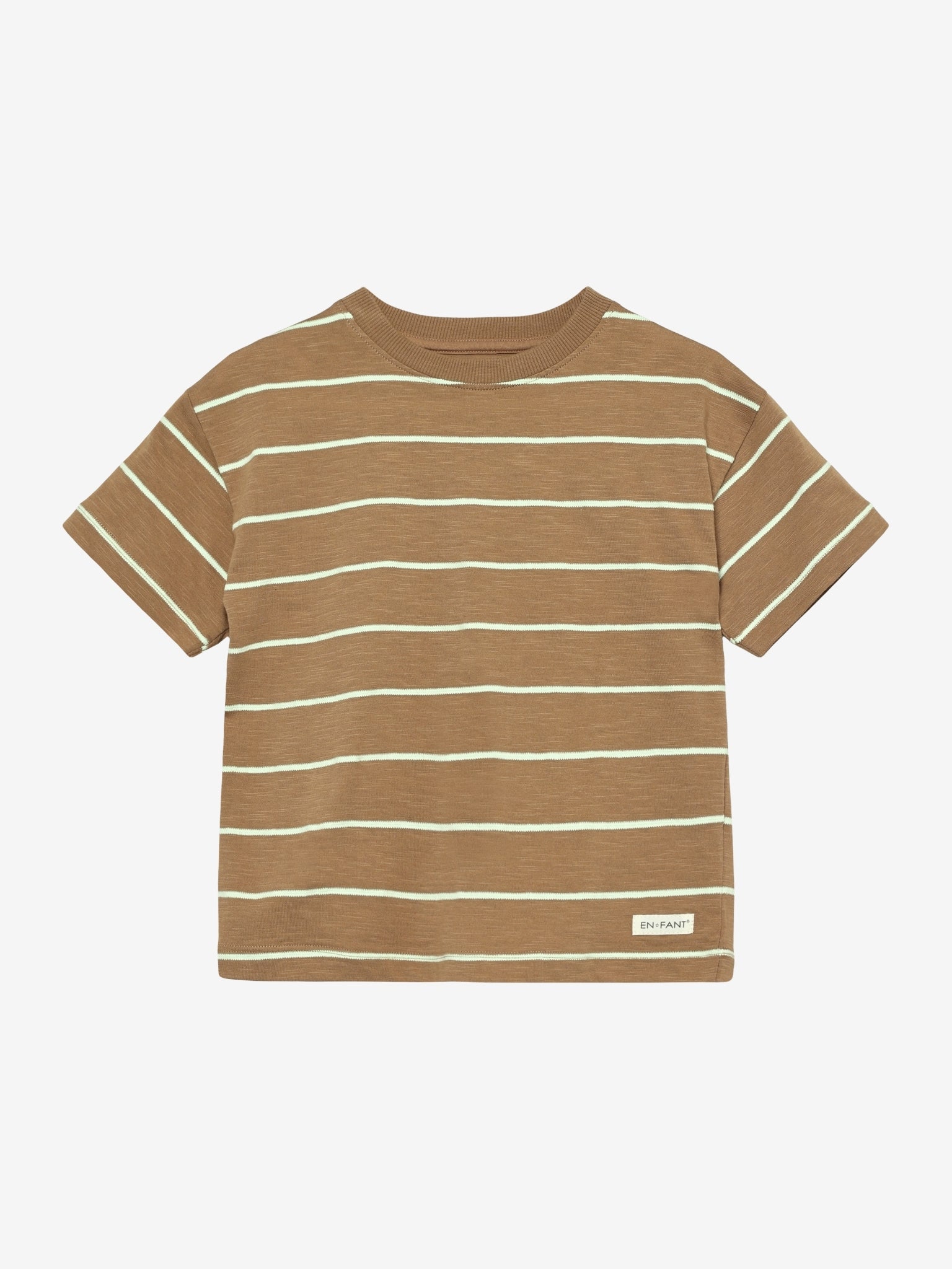 En Fant T-Shirt, gestreift - Tiger´s Eye