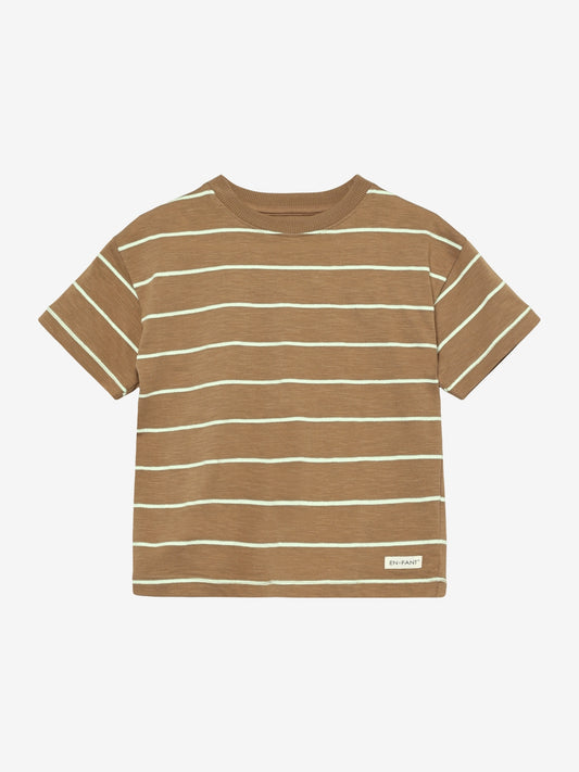 En Fant T-Shirt, gestreift - Tiger´s Eye