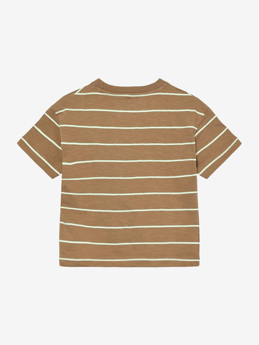 En Fant T-Shirt, gestreift - Tiger´s Eye
