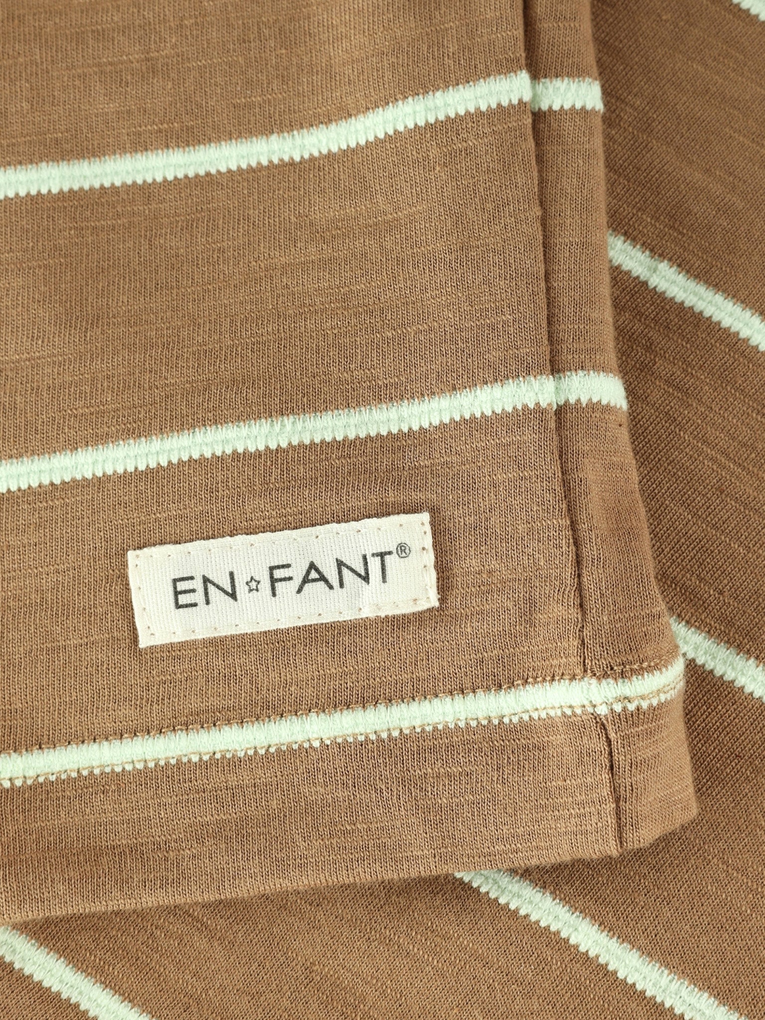 En Fant T-Shirt, gestreift - Tiger´s Eye