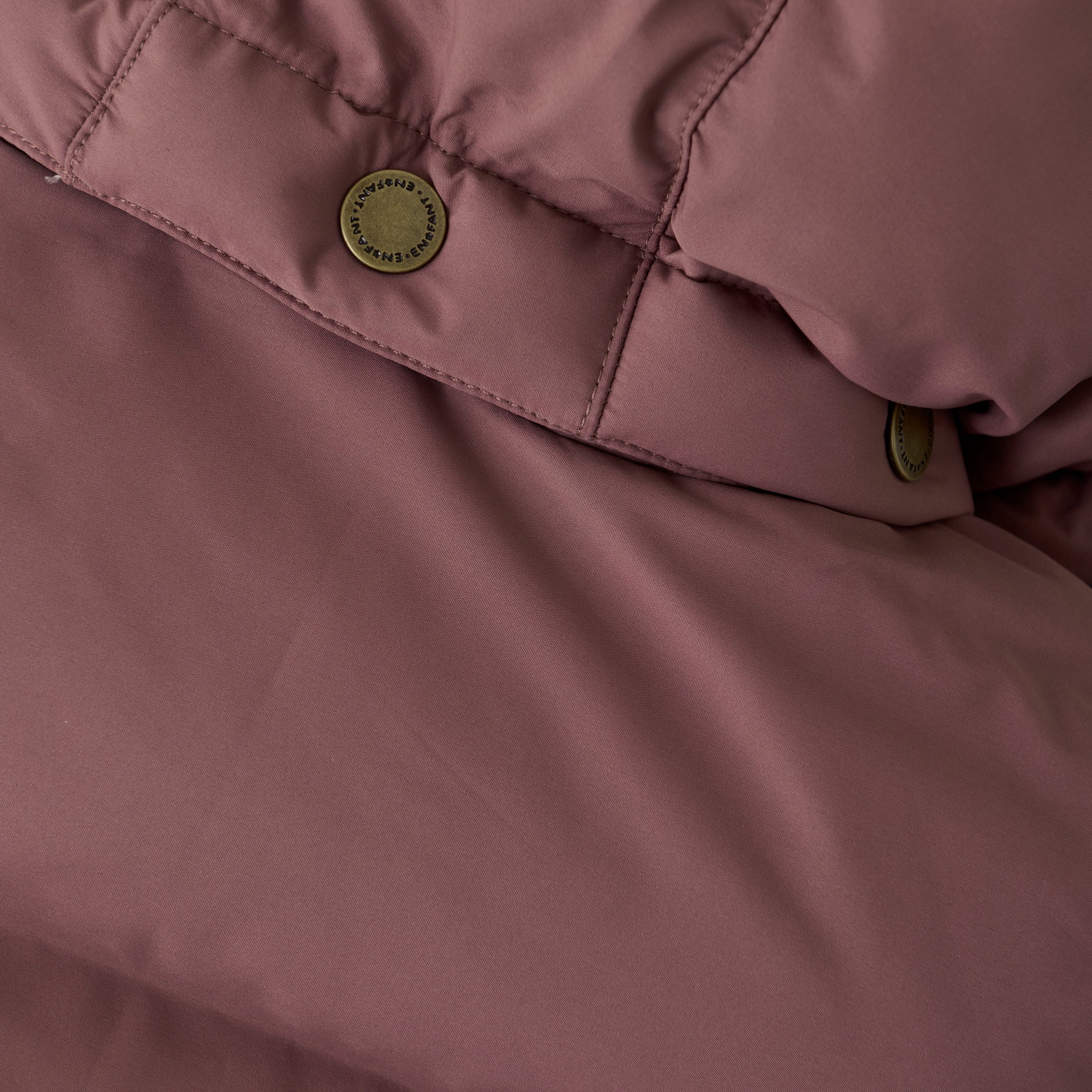 En Fant "Winterjacke" mit abnehmbarer Kapuze - Rose Taupe
