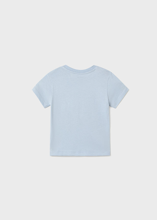 Mayoral "T-Shirt" Fahrzeug - Himmelblau