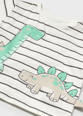 Bild in Galerie-Betrachter laden, Mayoral "T-Shirt" mit Dinosaurier - weiß grün
