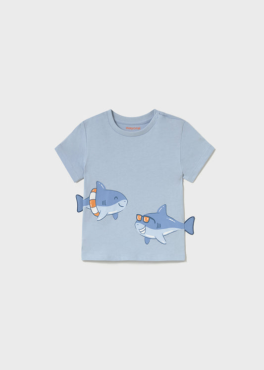 Mayoral "T-Shirt Hai" - Blau