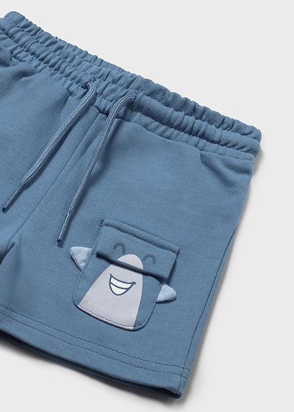Mayoral "Bermuda Shorts" mit Druck - Blau