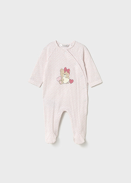 Mayoral Strampler mit Bärchen, Rosa
