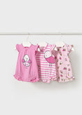 Bild in Galerie-Betrachter laden, Mayoral Strampler Set (3er Pack), Pink
