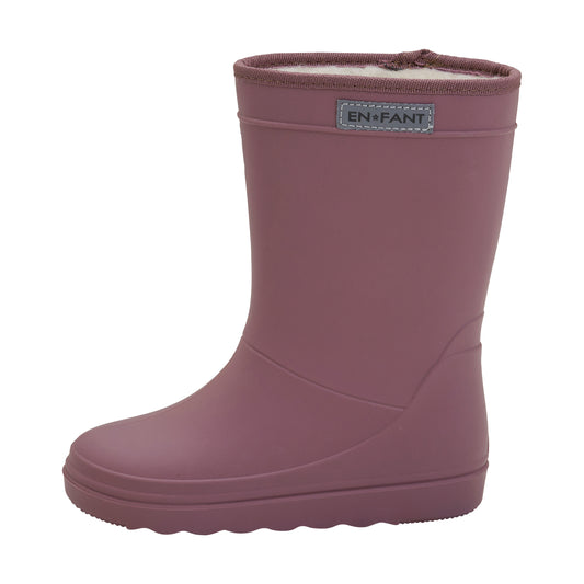 En Fant "Gummistiefel" gefüttert - Rose Taupe