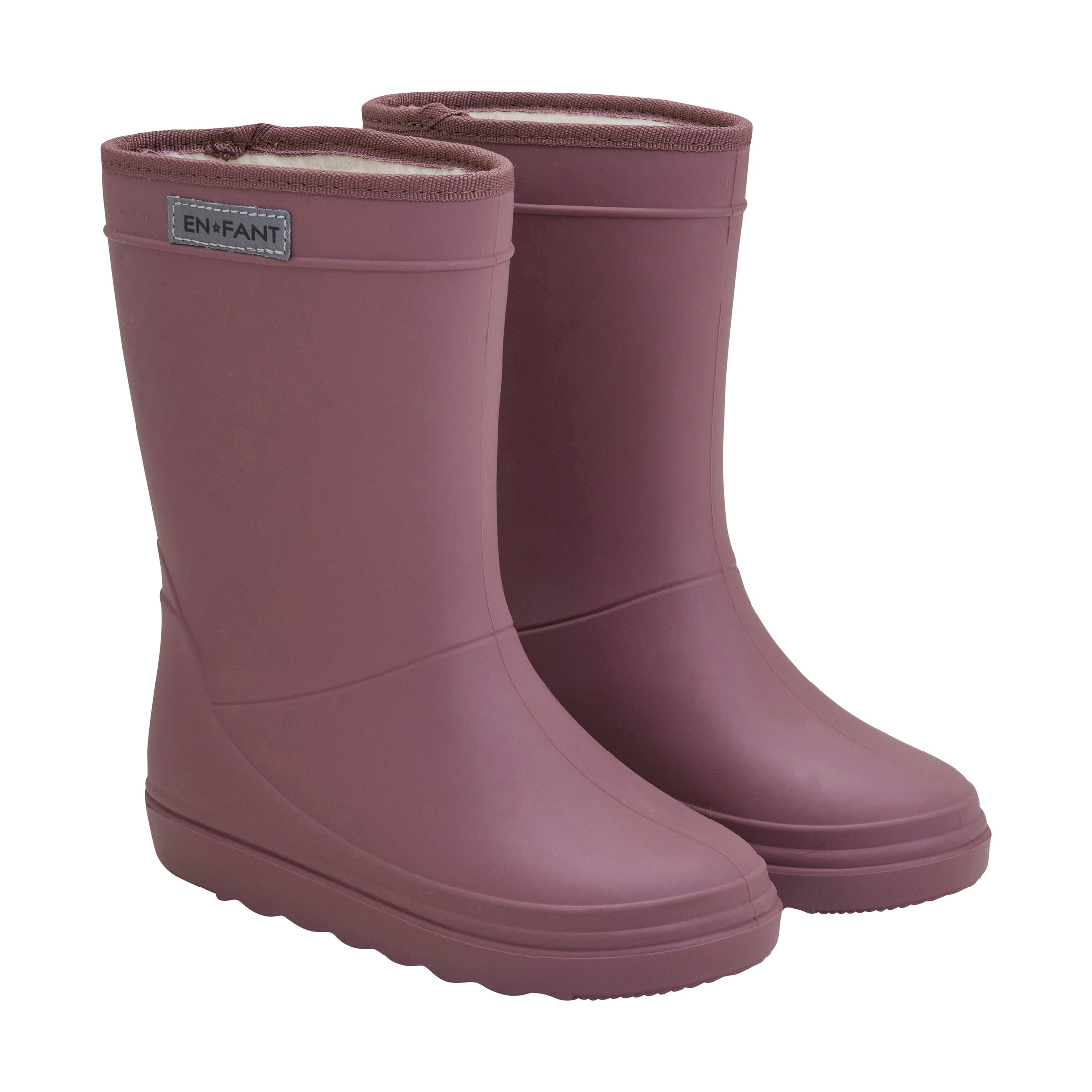 En Fant "Gummistiefel" gefüttert - Rose Taupe