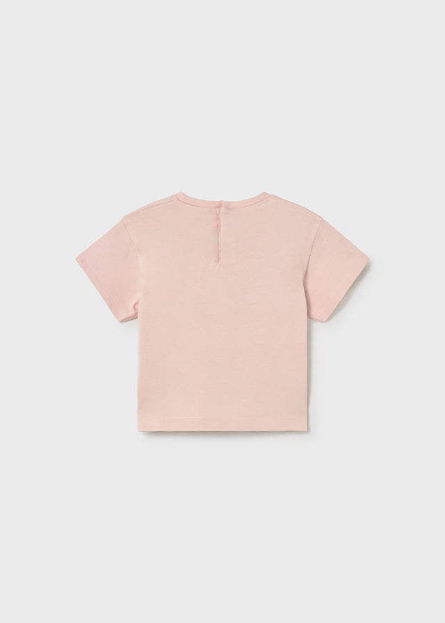 Mayoral T-Shirt mit Kirschen - Fuchsia