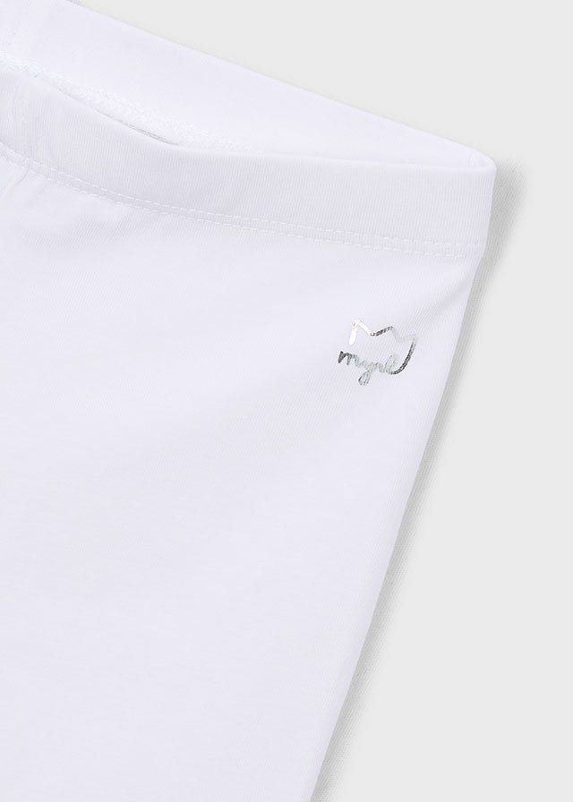 Mayoral Radler Leggings Basic - Weiss