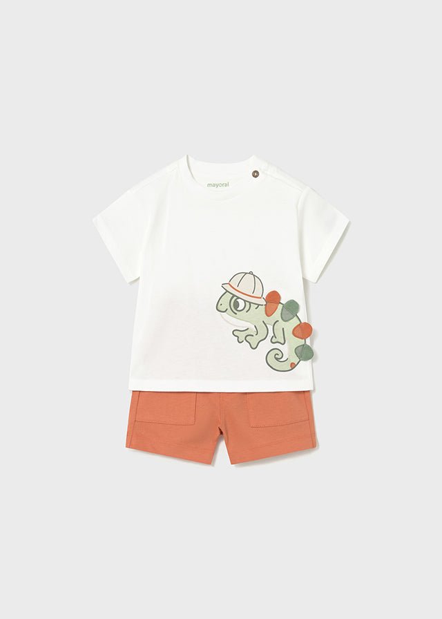 Mayoral Set mit Bermudas - Ton