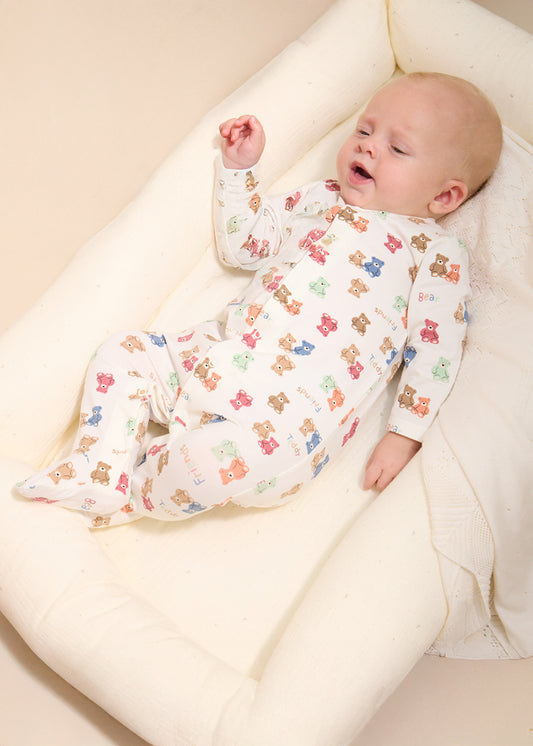 Mayoral Strampler mit Fuß im Doppelpack - Keramik