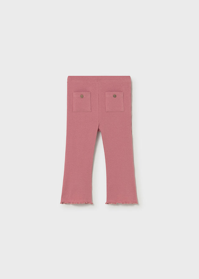 Mayoral Leggings in Ripp Optik - Blush