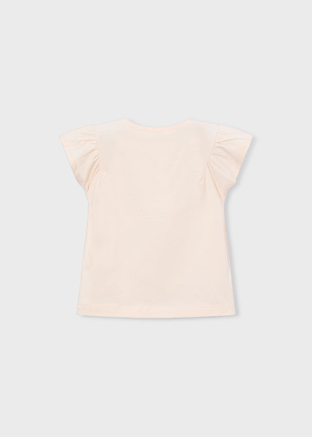 Mayoral Shirt mit Druck - Lachs