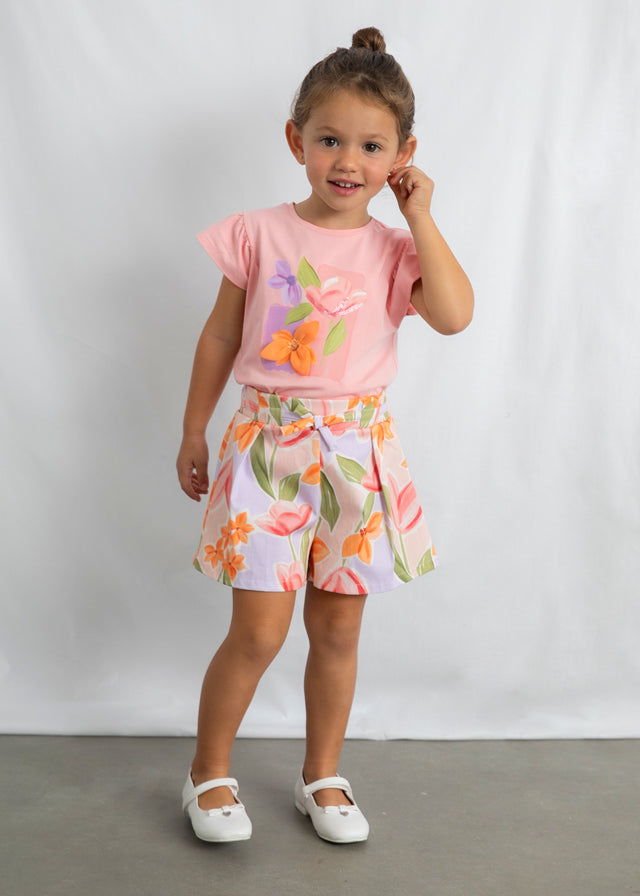 Mayoral Shirt mit Druck - Blossom