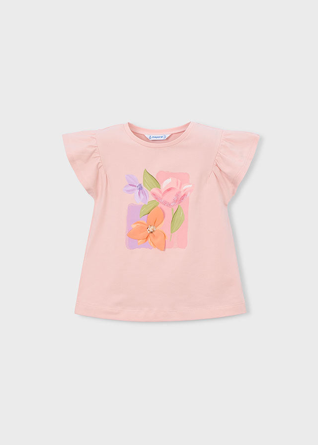 Mayoral Shirt mit Druck - Blossom