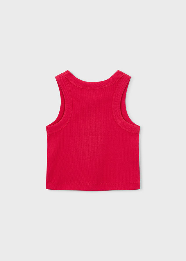 Mayoral Top mit Druck - Rot
