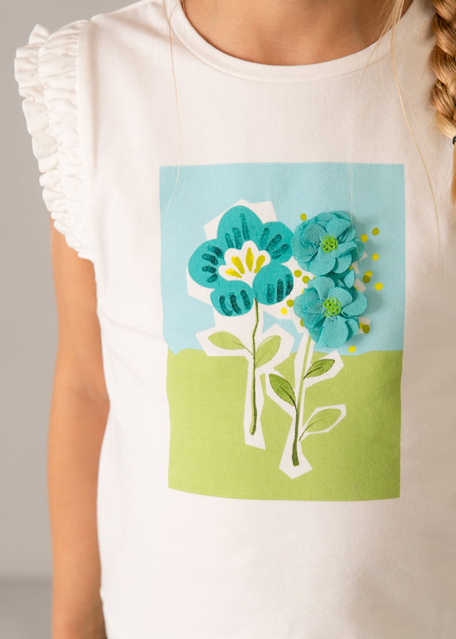 Mayoral Shirt mit Druck - Roh