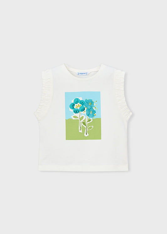 Mayoral Shirt mit Druck - Roh