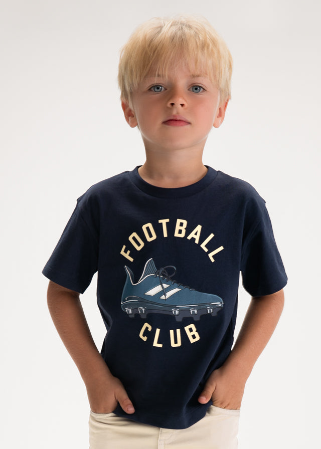 Mayoral T-Shirt mit Druck - Marineblau