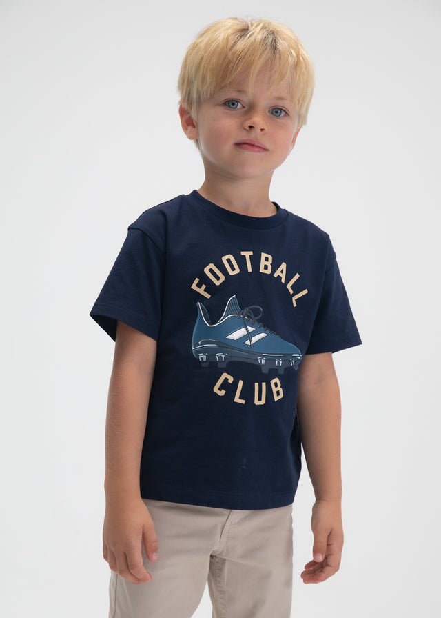Mayoral T-Shirt mit Druck - Marineblau