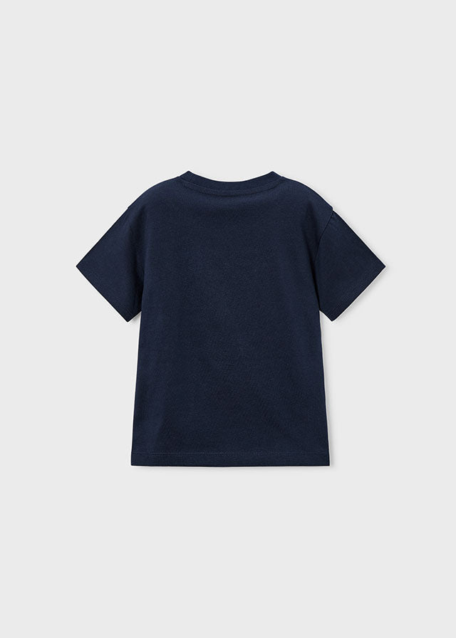 Mayoral T-Shirt mit Druck - Marineblau