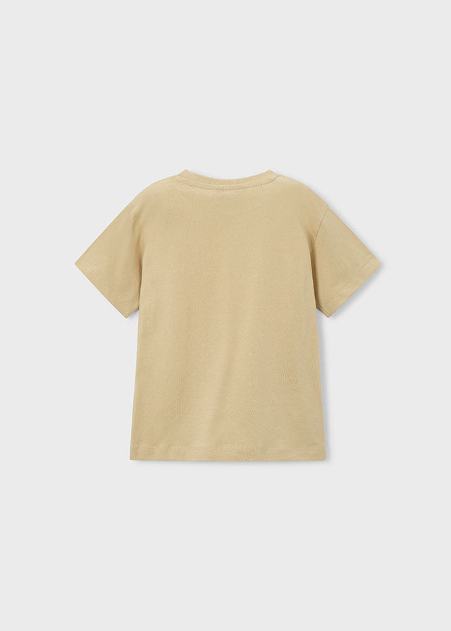 Mayoral T-Shirt mit Druck - Walnuss