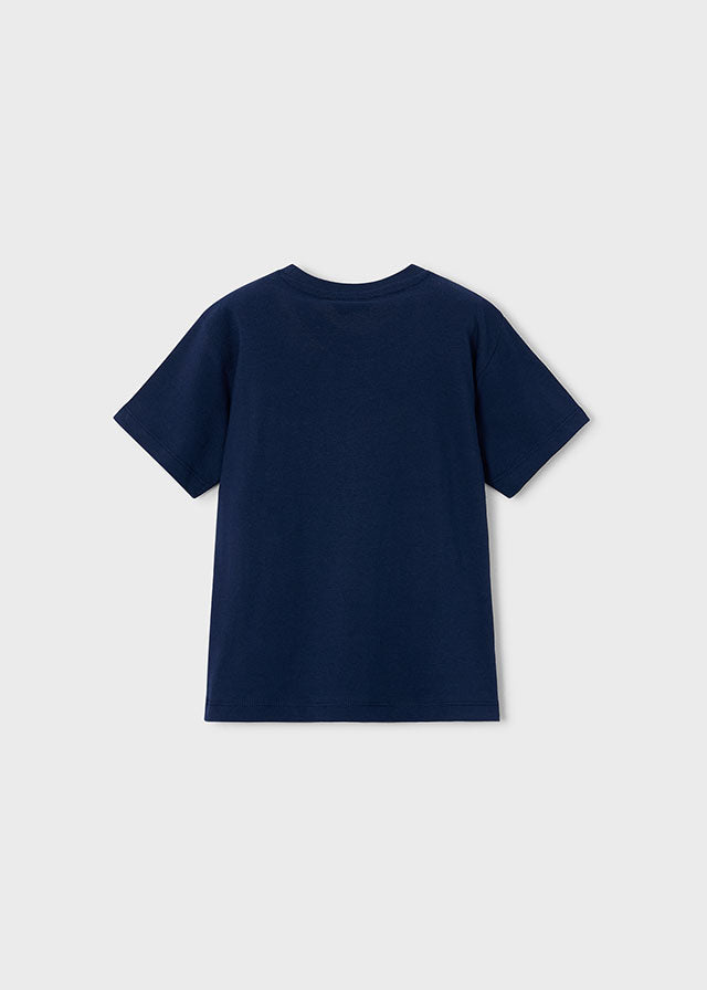 Mayoral T-Shirt mit Druck - Marineblau