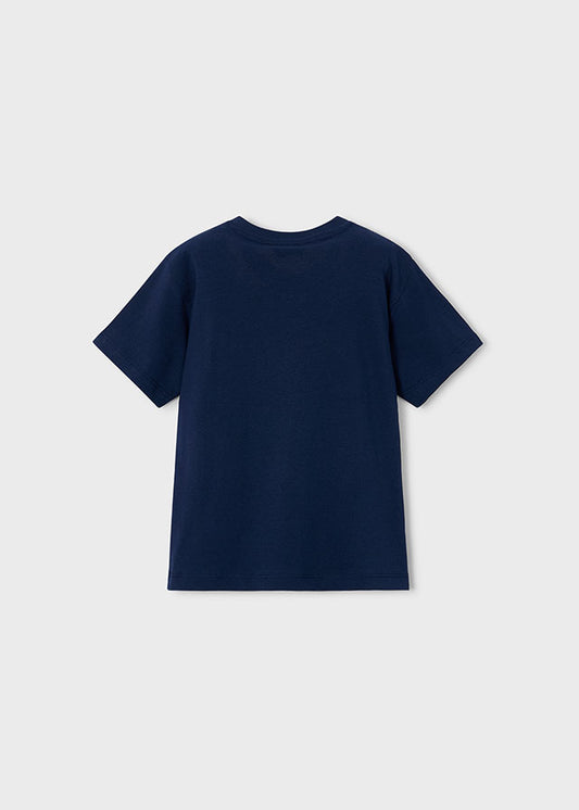 Mayoral T-Shirt mit Druck - Marineblau