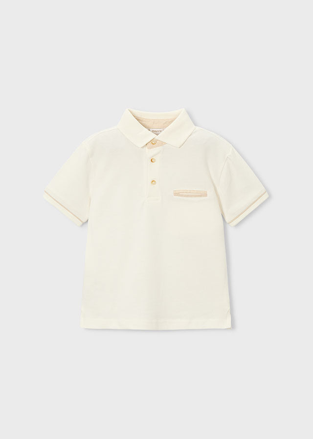 Mayoral Poloshirt - Sahne