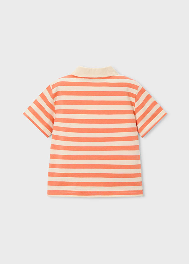 Mayoral Poloshirt, gestreift - Orange