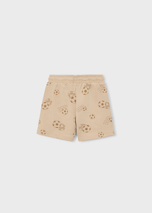 Mayoral Bermuda Shorts mit einem Allover Druck - Walnuss